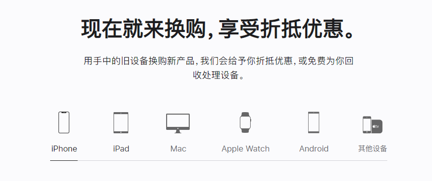 定结苹果手机维修分享iPhone以旧换新的去处 