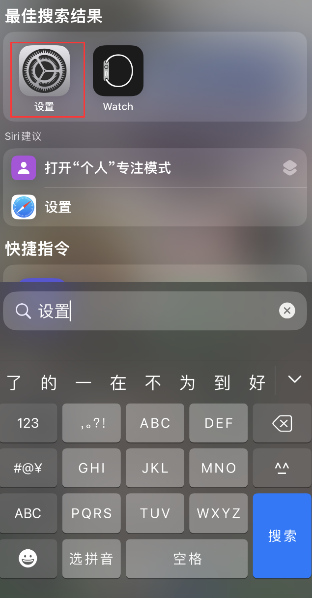 定结苹果手机维修分享：iPhone 找不到“设置”或“App Store”怎么办？ 