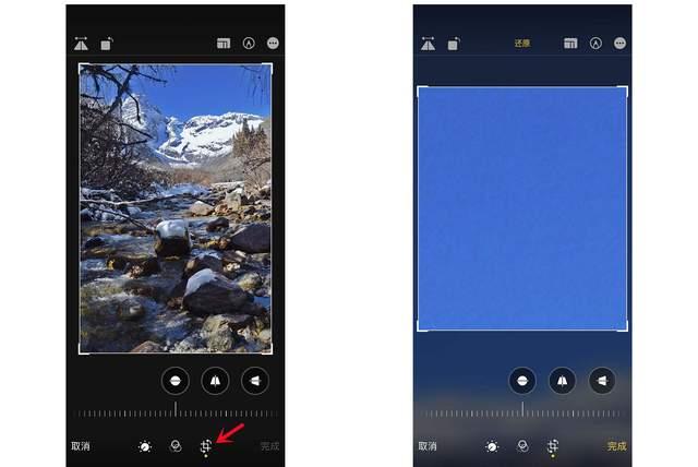 定结苹果手机维修分享iPhone手机如何使用裁剪功能隐藏照片 