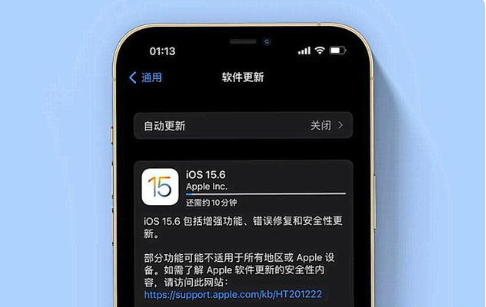 定结苹果手机维修分享iOS 15.6续航怎么样 