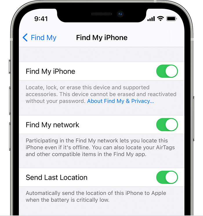 定结苹果手机维修分享使用 iPhone 的内建安全性和隐私保护 
