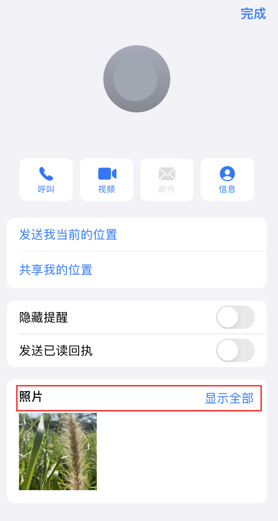 定结苹果手机维修分享如何快速查找 iMessage 信息中的图片等附件 